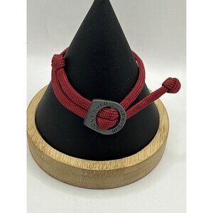 Confirmed in Christ Red Paracord Bracelet Religious Christian Adjustable Gift